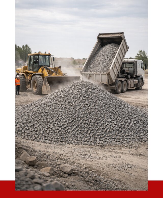 Купить щебень с доставкой в Надыме от 2595 руб. | ПРОНЕРУДНдм