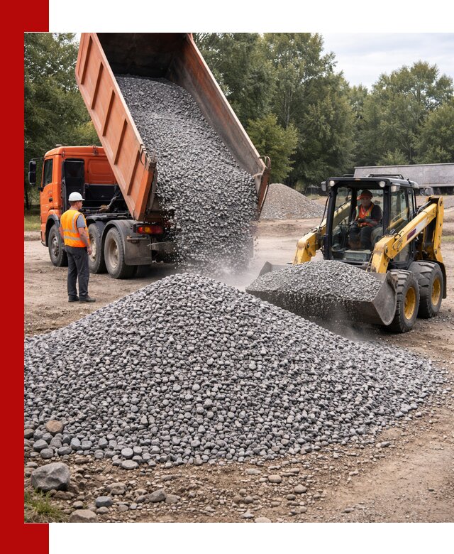 Купить гранитный щебень фракции 5–10 в Надыме с доставкой