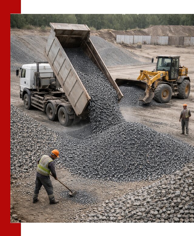 Щебень габбро-диабаз фр. 5-20 с доставкой в Надыме