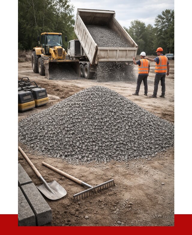 Гравийный щебень купить в Надыме от 2283 р. ПРОНЕРУДНдм