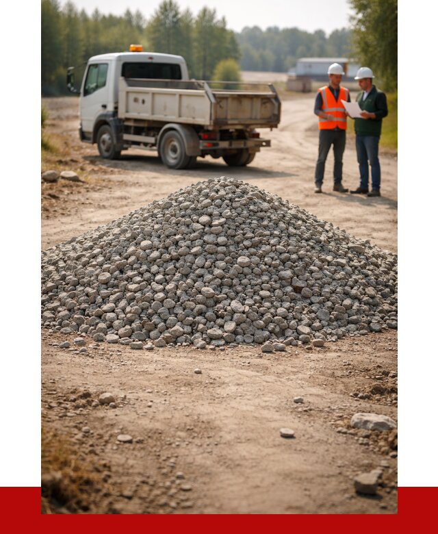 Гравийный щебень фракция 20-40 в Надыме от 1245 р. | ПРОНЕРУДНдм