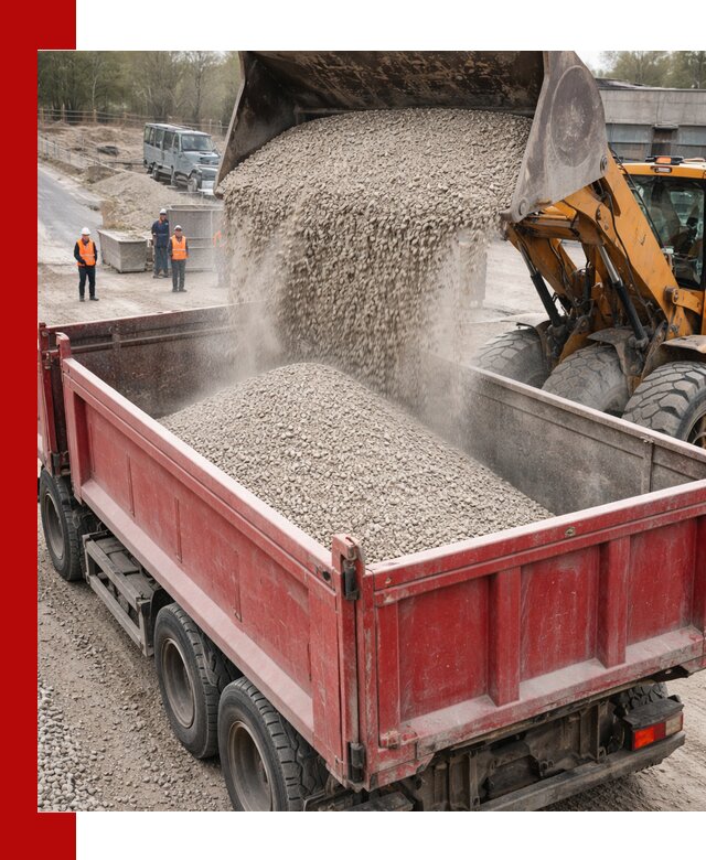 Купить известняковый щебень фракции 0-5 с доставкой в Надыме