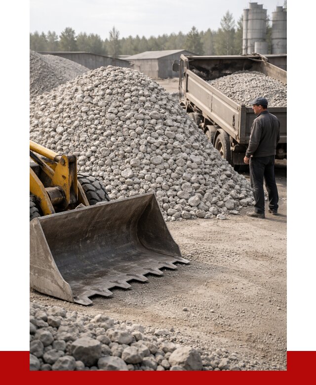 Известняковый щебень фракция 40-70 в Надыме от 4359 р. | ПРОНЕРУДНдм