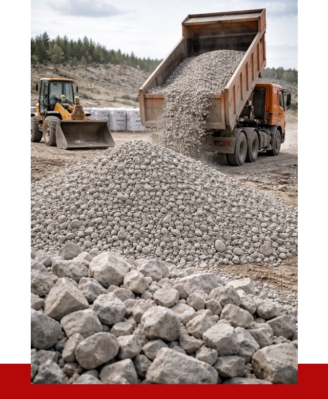 Доломитовый щебень фр. 20-40 в Надыме от 4359 р. | ПРОНЕРУДНдм