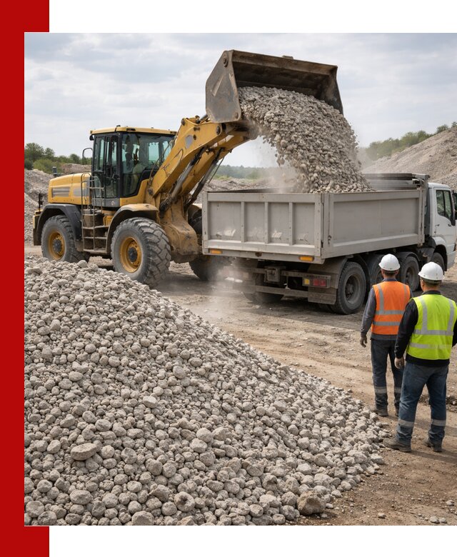 Доломитовый щебень фракция 40–71 доставка и продажа в Надыме