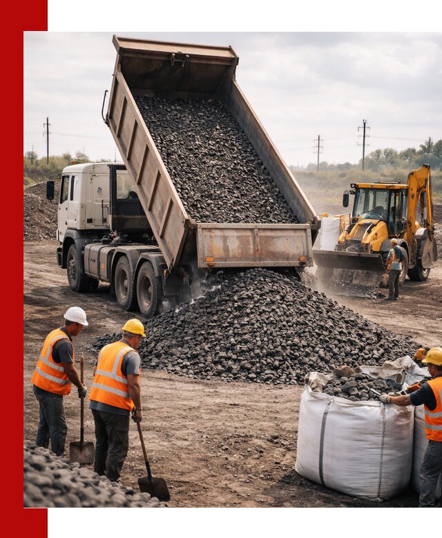 Шлаковый щебень фракция 40-70 с доставкой в Надыме