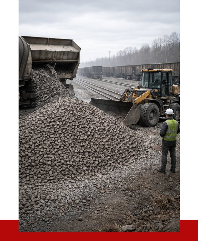 Купить железнодорожный щебень в Надыме от 2906 р. | ПРОНЕРУДНдм