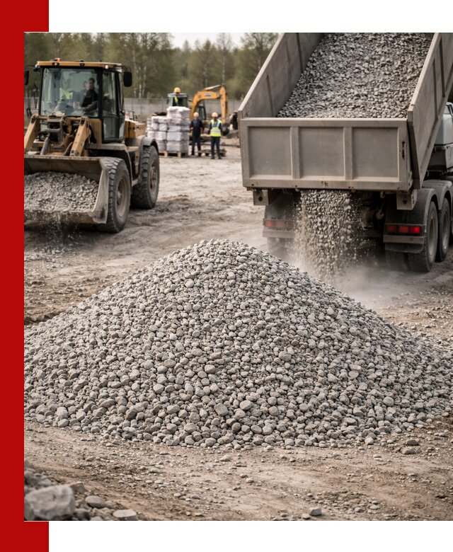 Вторичный щебень фракции 5-20 в Надыме — доставка и продажа крупнотоннажно