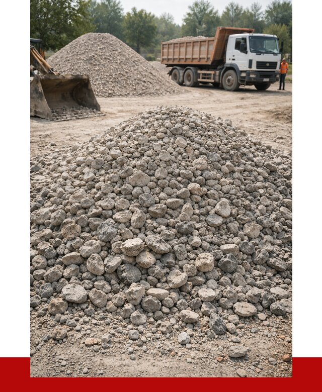 Вторичный щебень фракция 20-40 в Надыме от 2283 р ПРОНЕРУДНдм