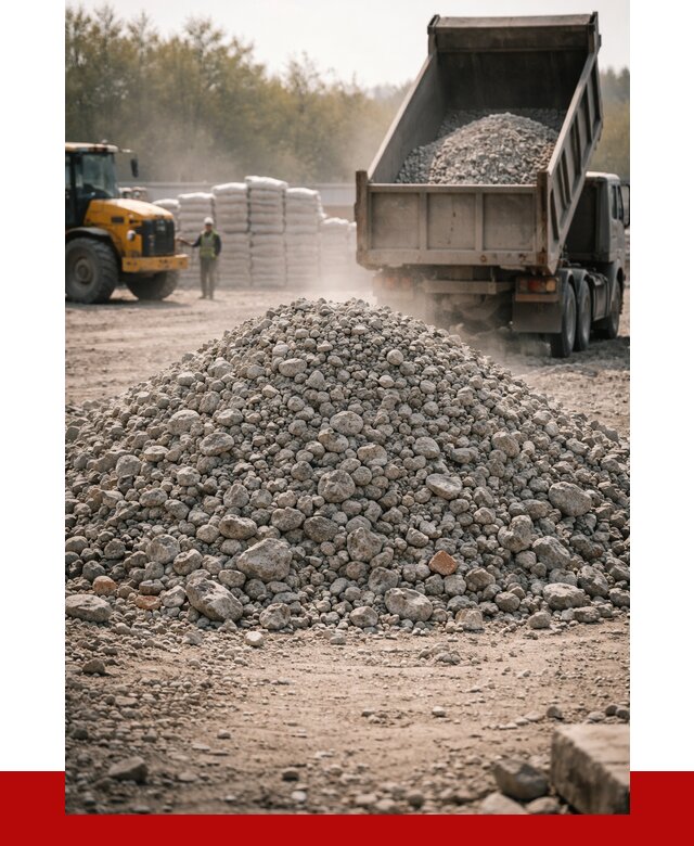 Вторичный щебень фракция 70-150 в Надыме от 1453 р. | ПРОНЕРУДНдм