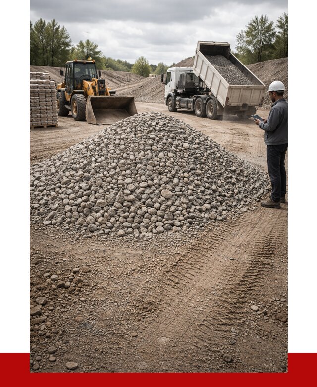 Купить бетонный щебень в Надыме, от 3321 р. ПРОНЕРУДНдм