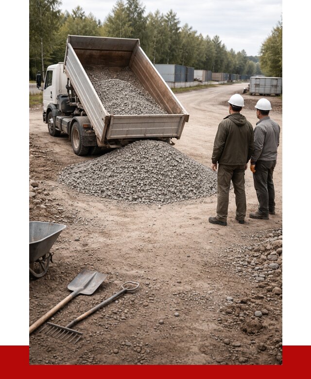 Бетонный щебень фракция 5-20 в Надыме от 3321 р., ПРОНЕРУДНдм