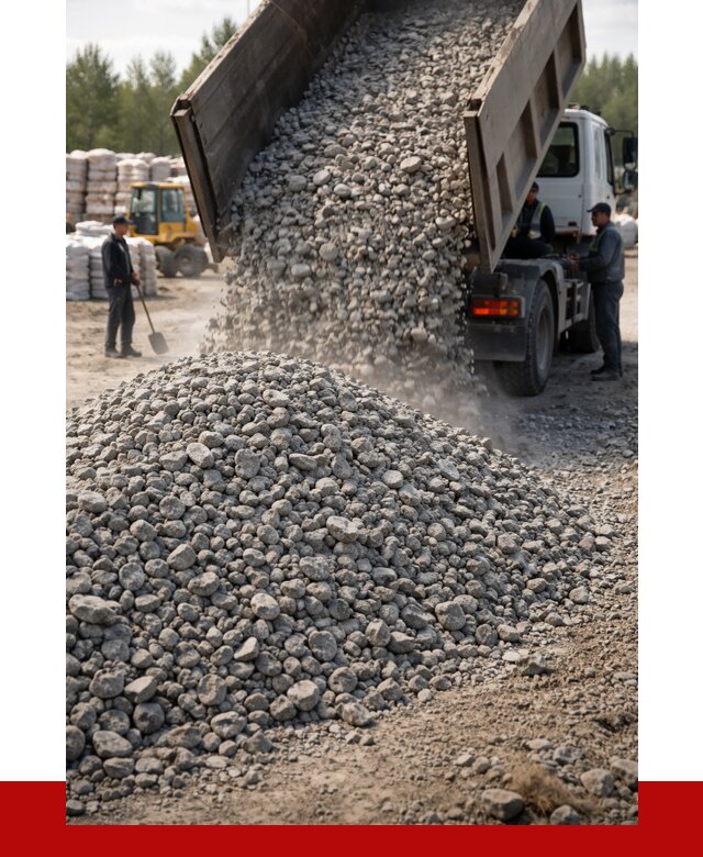 Бетонный щебень фракция 40-70 в Надыме от 1868 р. ПРОНЕРУДНдм