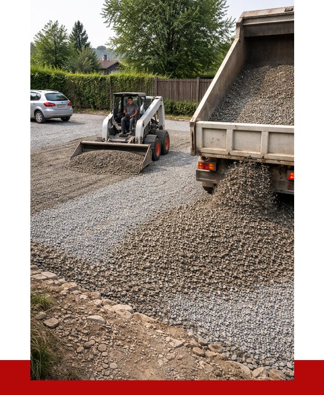 Щебень для парковки в Надыме с доставкой от 1245 р.| ПРОНЕРУДНдм
