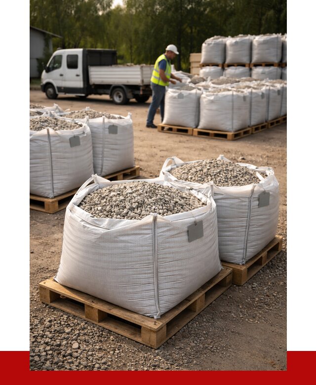 Щебень в мешках с доставкой в Надыме от 4359 р. | ПРОНЕРУДНдм