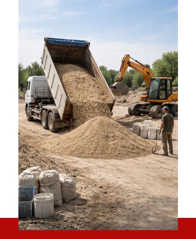 Купить речной песок в Надыме от 1245 р. за куб | ПРОНЕРУДНдм