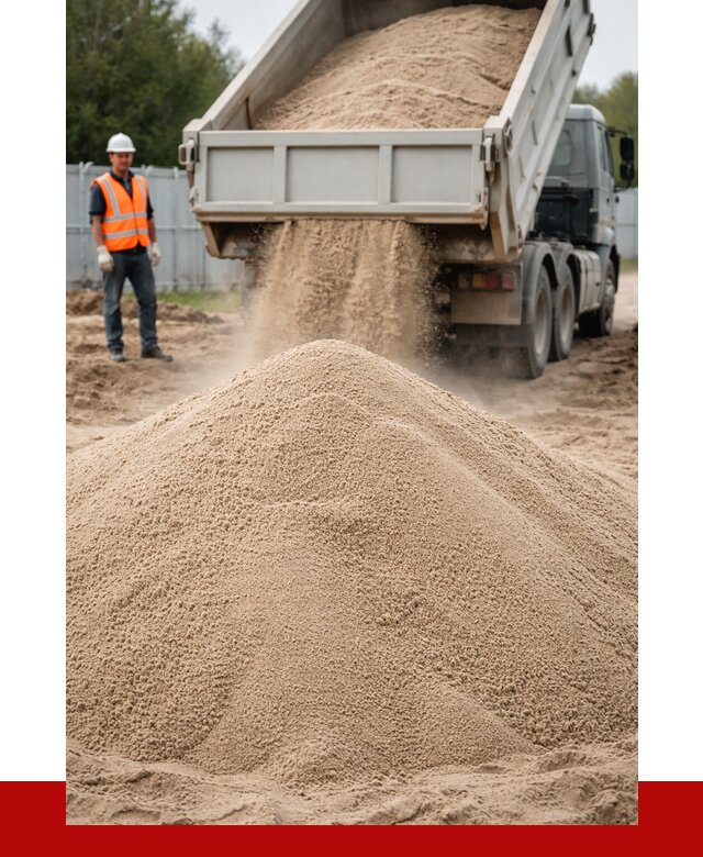 Купить сеяный песок с доставкой в Надыме от 2283 р ПРОНЕРУДНдм