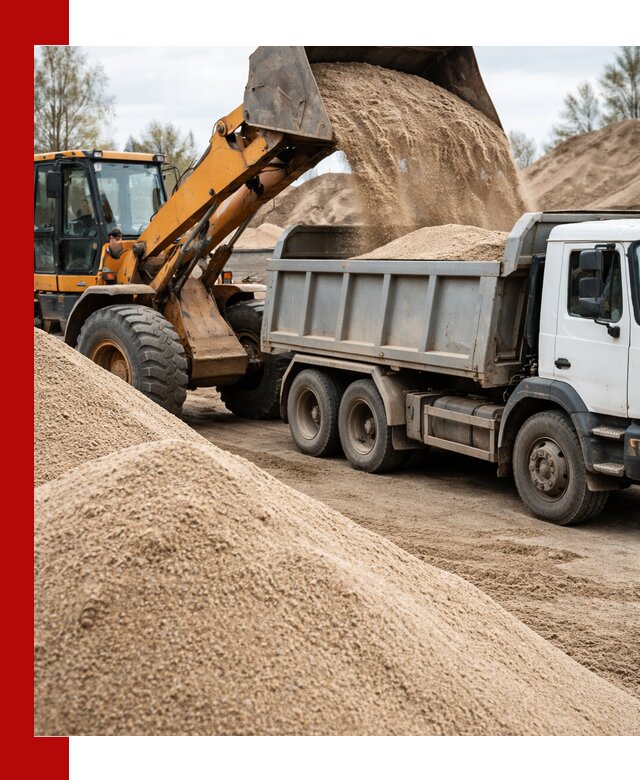 Доставка сеяного песка в Надыме оптом и в розницу