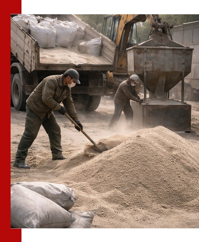 Кварцевый песок для пескоструя в Надыме — доставка и качество