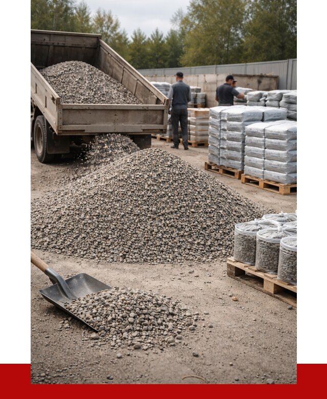 Гравий фракция 5-20 в Надыме купить от 2387 р. ПРОНЕРУДНдм