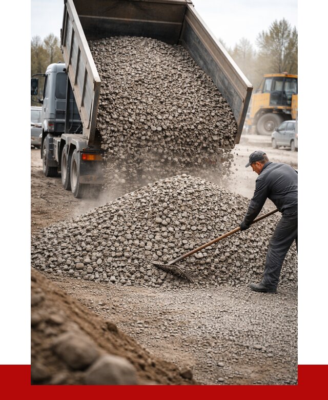 Гравий фракция 20-40 в Надыме от 2595 р. доставка | ПРОНЕРУДНдм