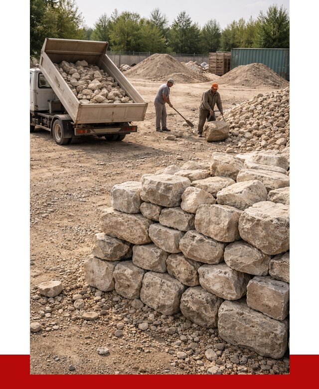 Бутовый камень известняковый в Надыме от 4359 р. | ПРОНЕРУДНдм