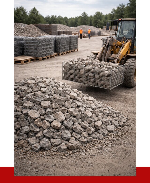 Камень для габионов фракция 70-150 в Надыме от 4359 р. | ПРОНЕРУДНдм