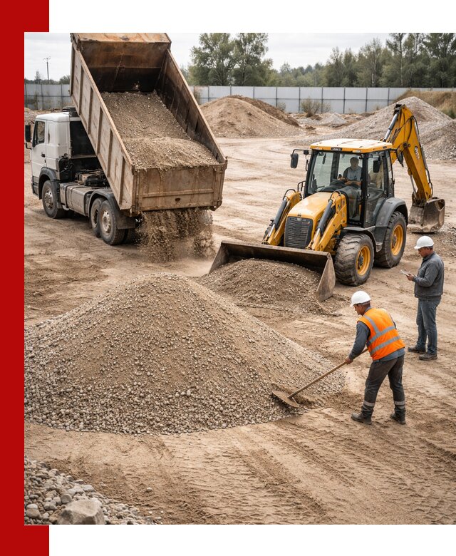 Поставка и доставка ПГС С4 в мешках и самосвалах в Надыме