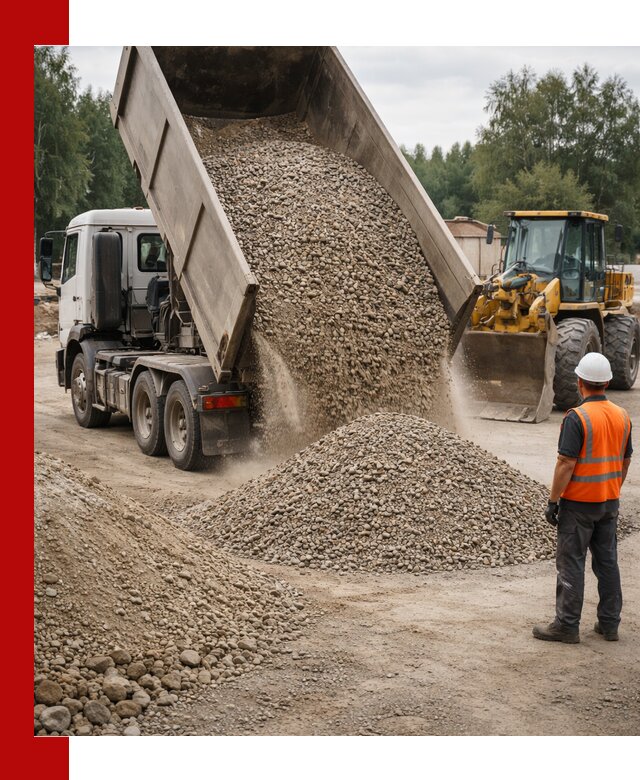 Доставка щпс в Надыме — щебеночно-песчаная смесь под заборы и дорожки