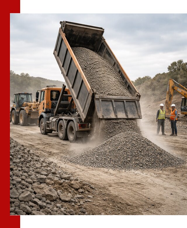 Щебёночно-песчаная смесь ЩПС С1 с доставкой в Надыме