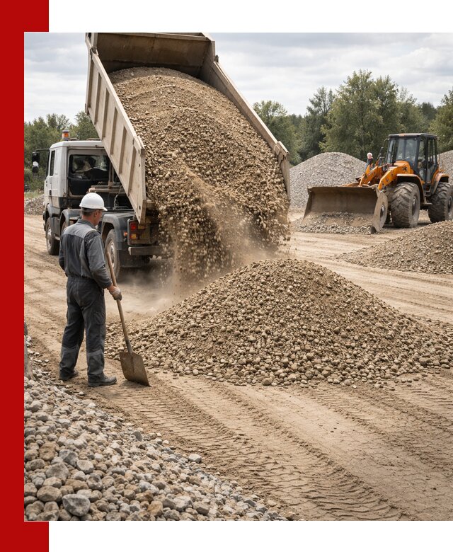 Доставка щпс С3 в Надыме самосвалами и бортовыми грузовиками