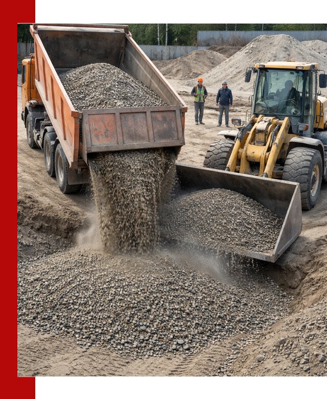 Доставка щпс С9 самосвалами по выгодным тарифам в Надыме