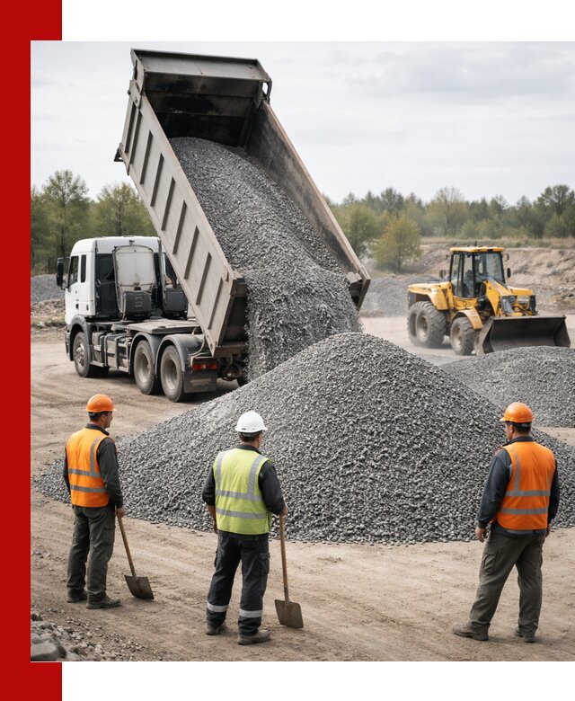 Доставка и продажа гранитной крошки в Надыме