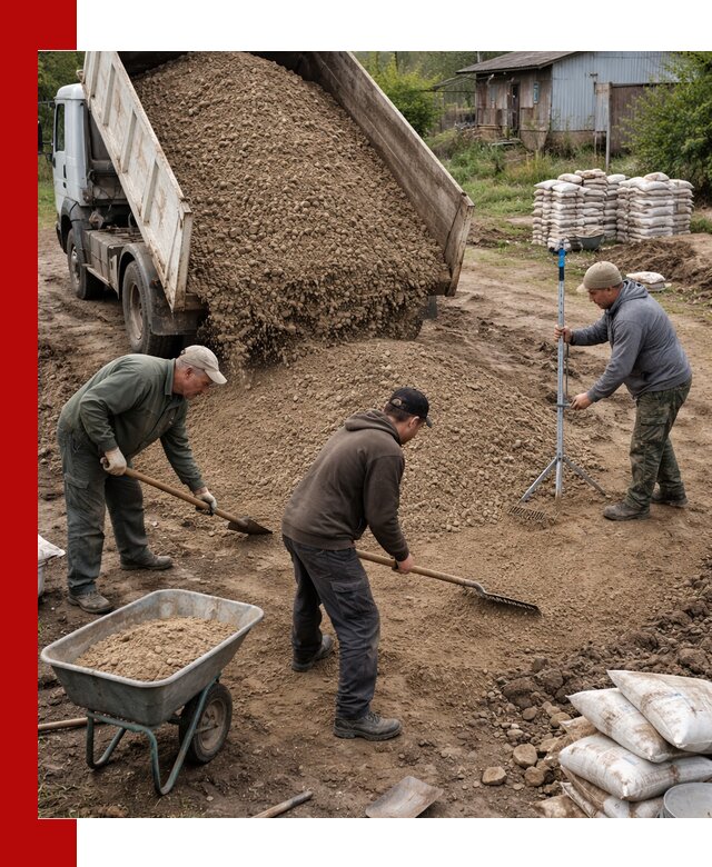 Керамзитовый песок с доставкой в Надыме оптом и в розницу