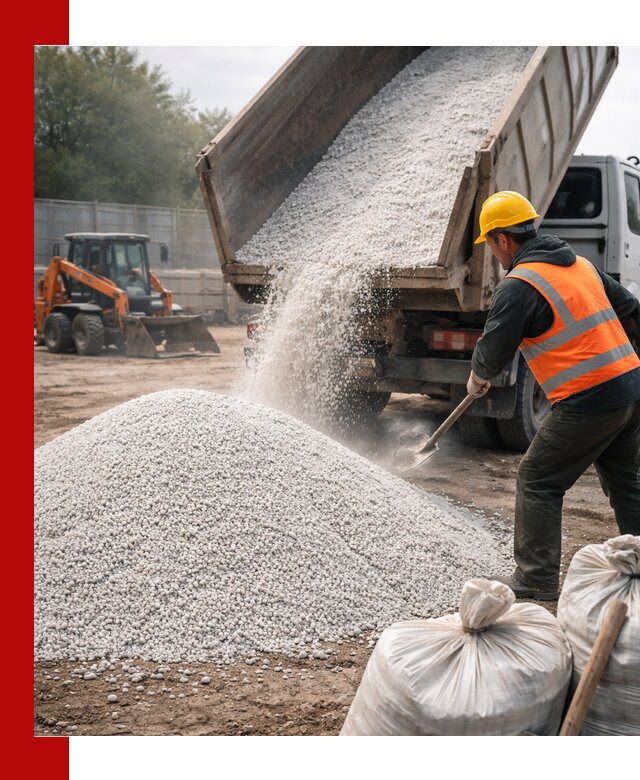 Доставка перлита вспученного в Надыме оптом и в розницу