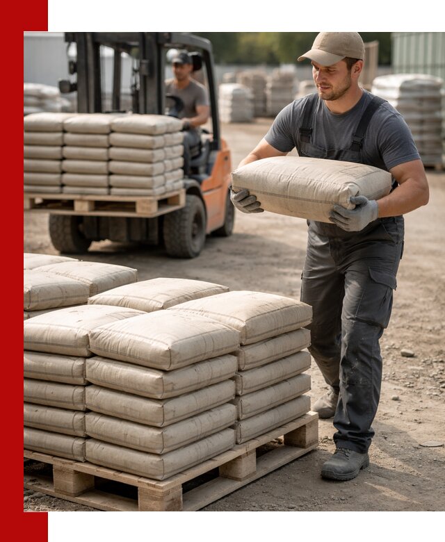 Доставка цемента в мешках оптом и в розницу в Надыме