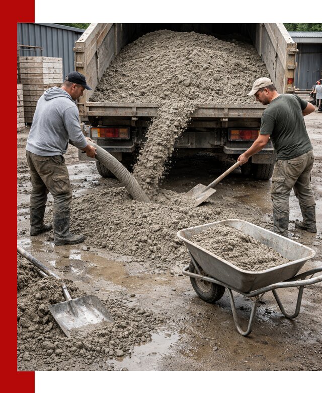 Цементно-песчаная смесь М150 доставка в Надыме