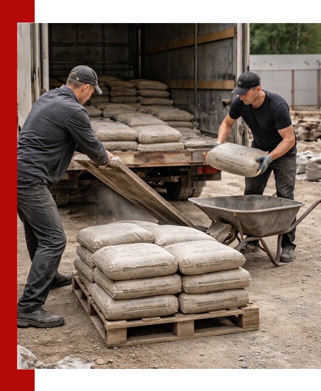 Пескобетон М300 с доставкой в Надыме по выгодной цене