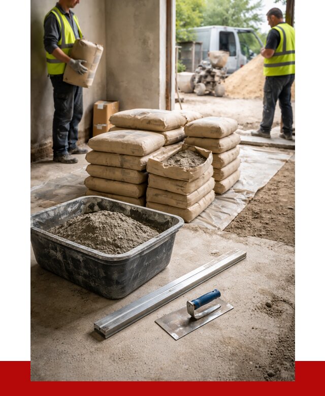 Купить сухую смесь для стяжки в Надыме от 4670 р. | ПРОНЕРУДНдм