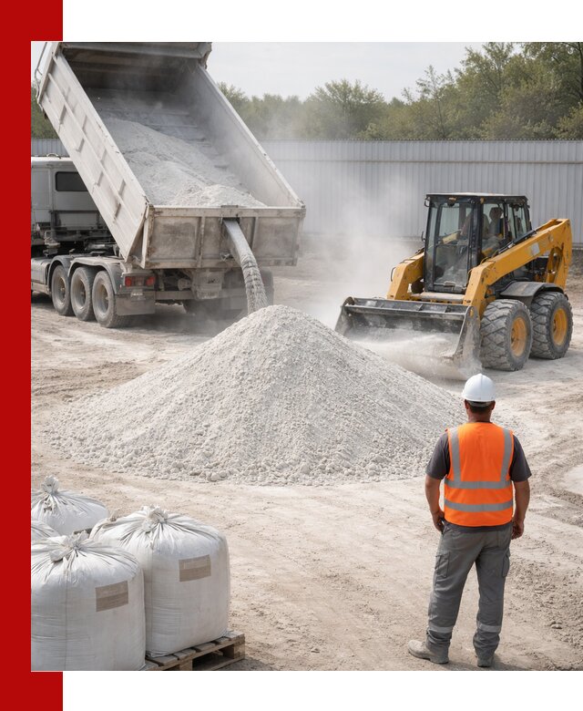 Доставка и продажа известняковой муки в Надыме