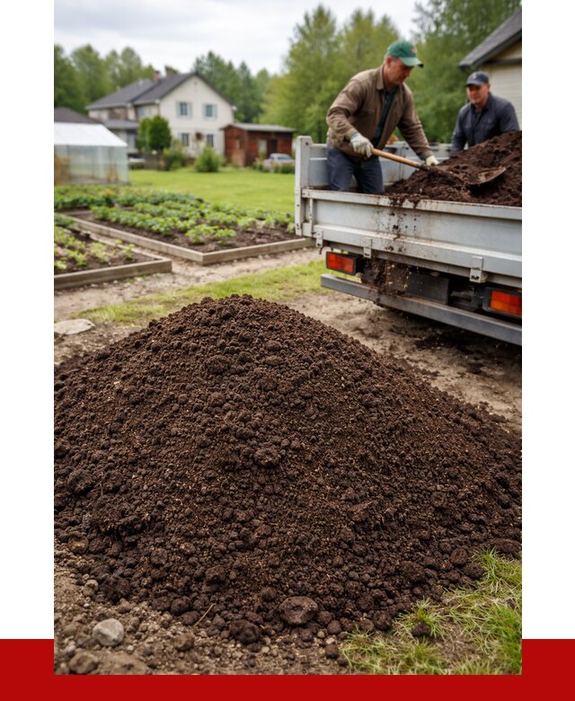 Плодородный грунт в Надыме с доставкой от 4359 р. | ПРОНЕРУДНдм