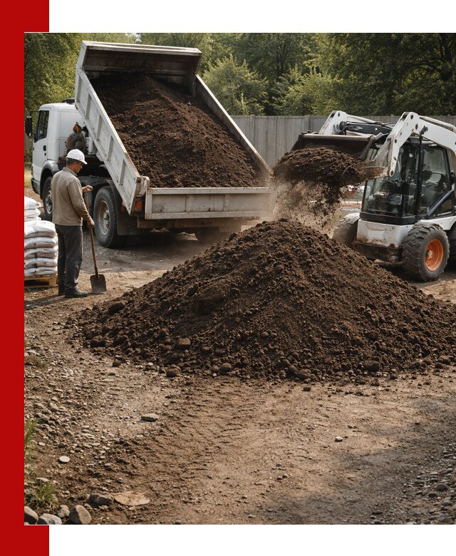 Доставка растительного грунта в Надыме от производителя оптом и в розницу