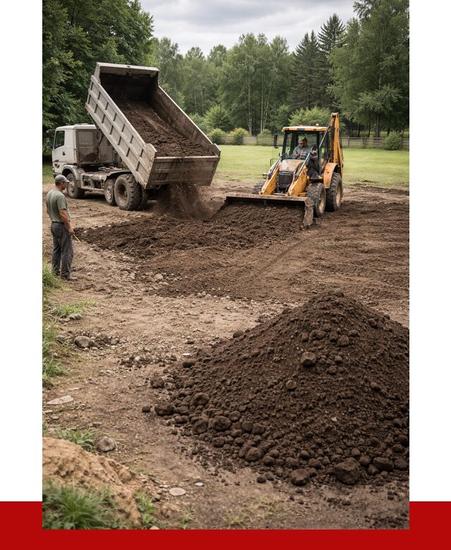 Грунт для выравнивания участка в Надыме от 1245 р. | ПРОНЕРУДНдм