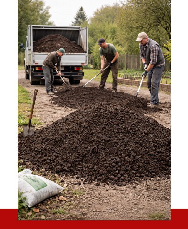 Купить землю для огорода в Надыме от 3321 р./куб | ПРОНЕРУДНдм