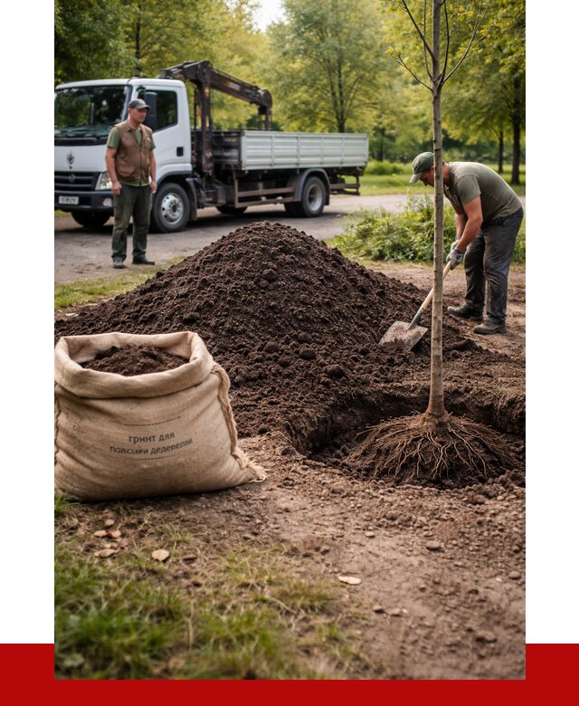Грунт для посадки деревьев в Надыме от 1245 р. | ПРОНЕРУДНдм