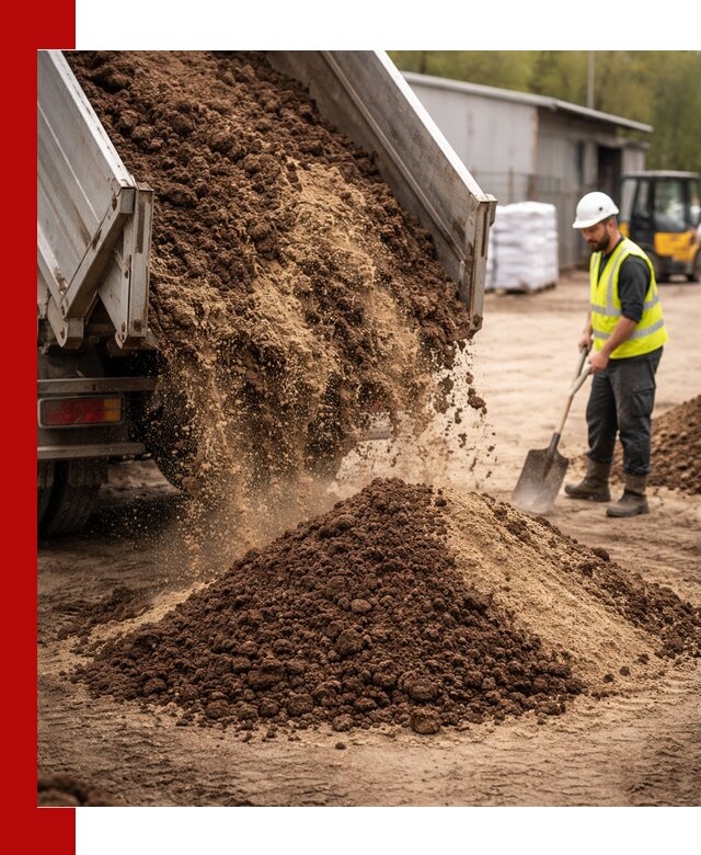 Доставка торфо-песчаной смеси в Надыме для строительства и озеленения