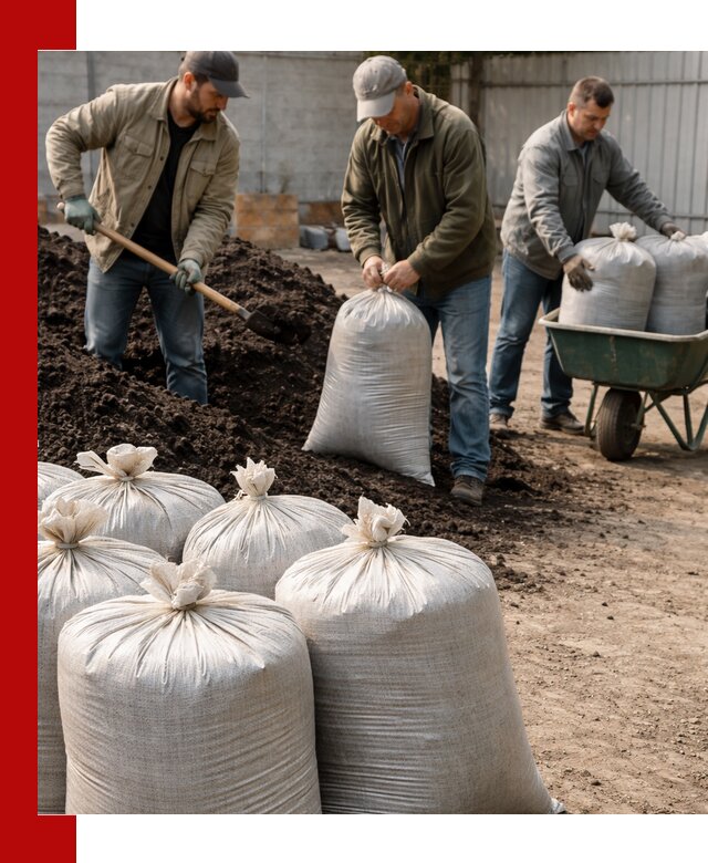 Купить чернозем в мешках с доставкой в Надыме