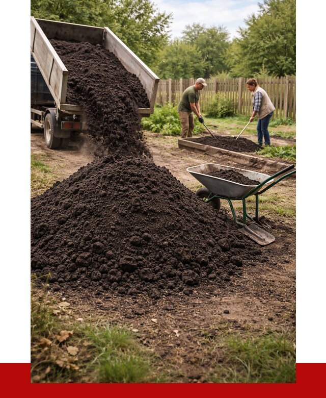 Купить чернозем для огорода в Надыме от 2595 р. | ПРОНЕРУДНдм