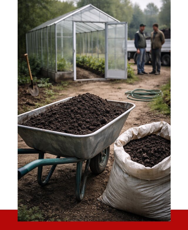 Чернозем для теплицы в Надыме с доставкой от 1557 р. | ПРОНЕРУДНдм