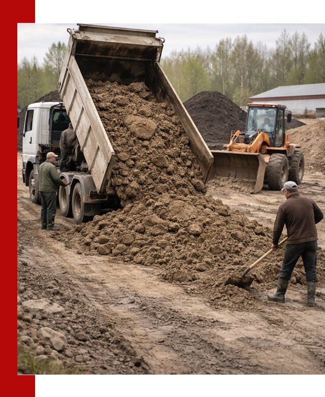 Доставка глин и суглинков в Надыме оптом и вкрай